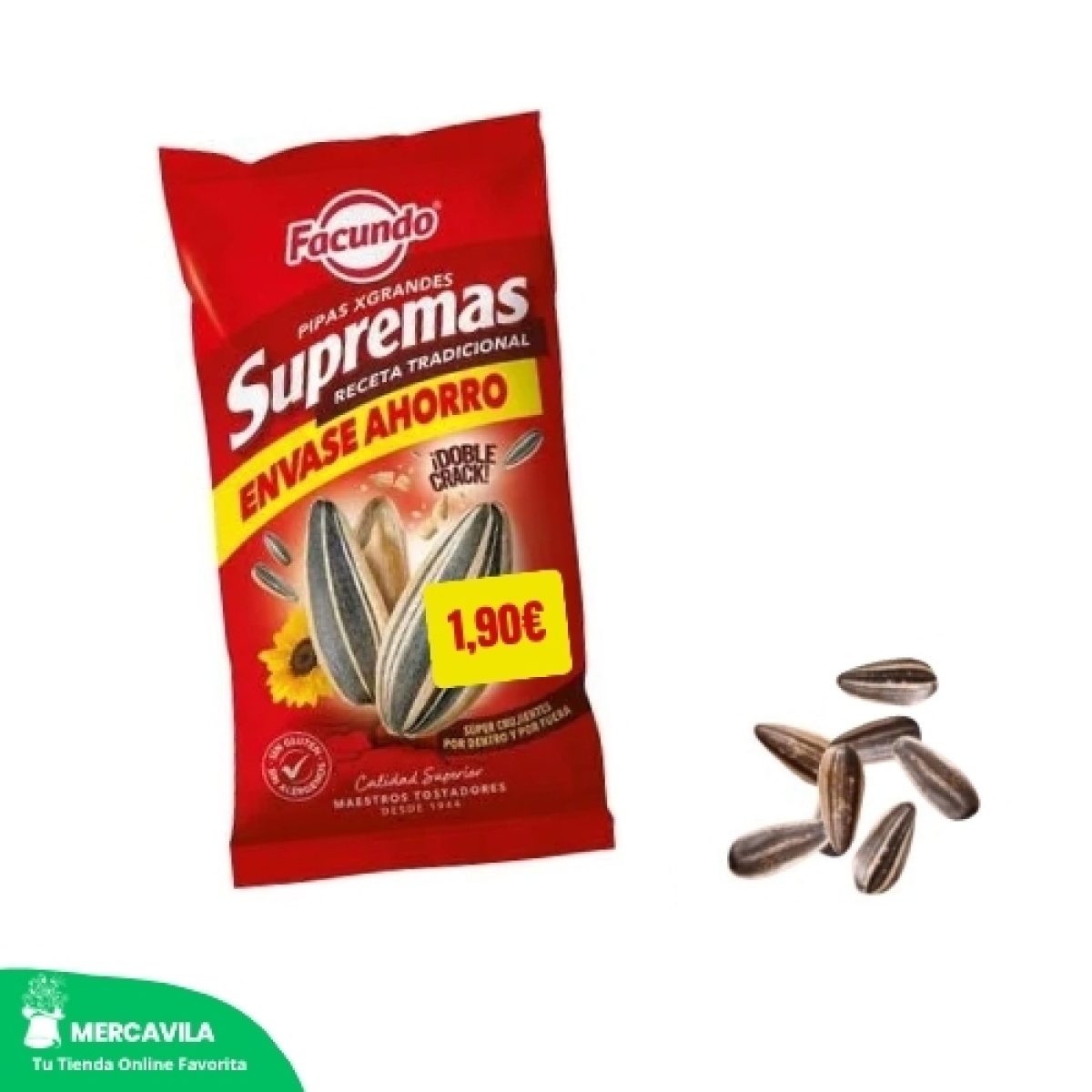 Pipas Facundo Extragrandes Bolsa Grande Marcadas x18
