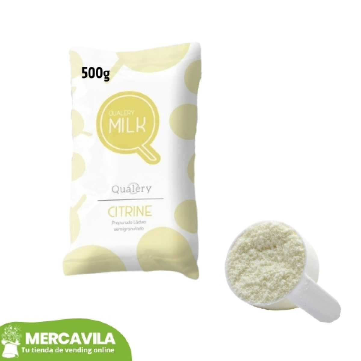 Leche en Polvo Semigranulado Citrine Qualery Preparado Lácteo 500 gr