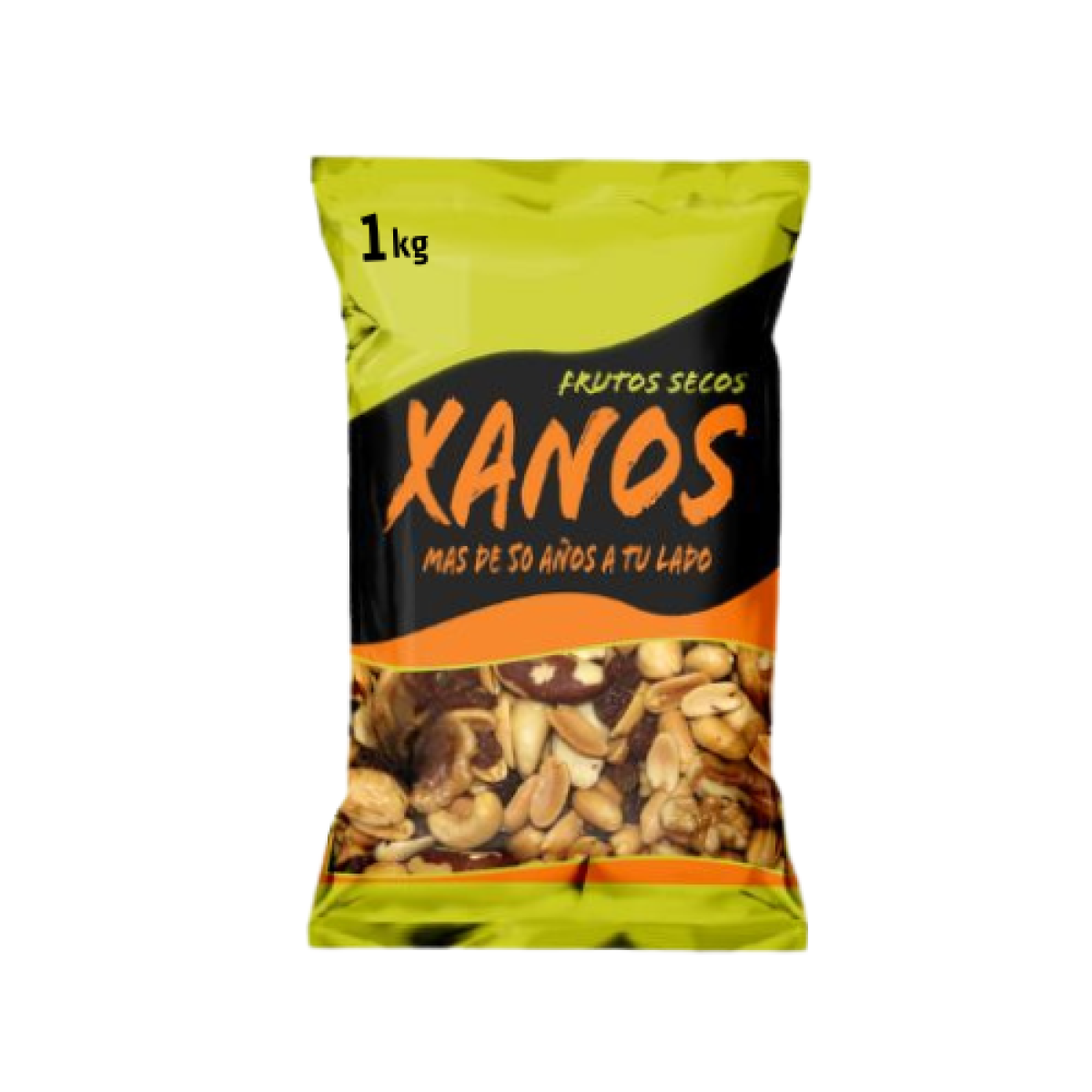 Bolsa de Coctel de Lujo Variado de Frutos Secos Xanos 1 kg 