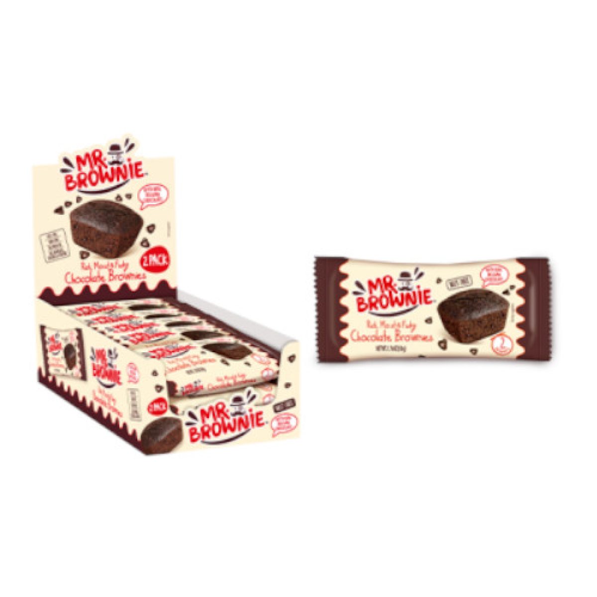 MR Brownies de Chocolate x24