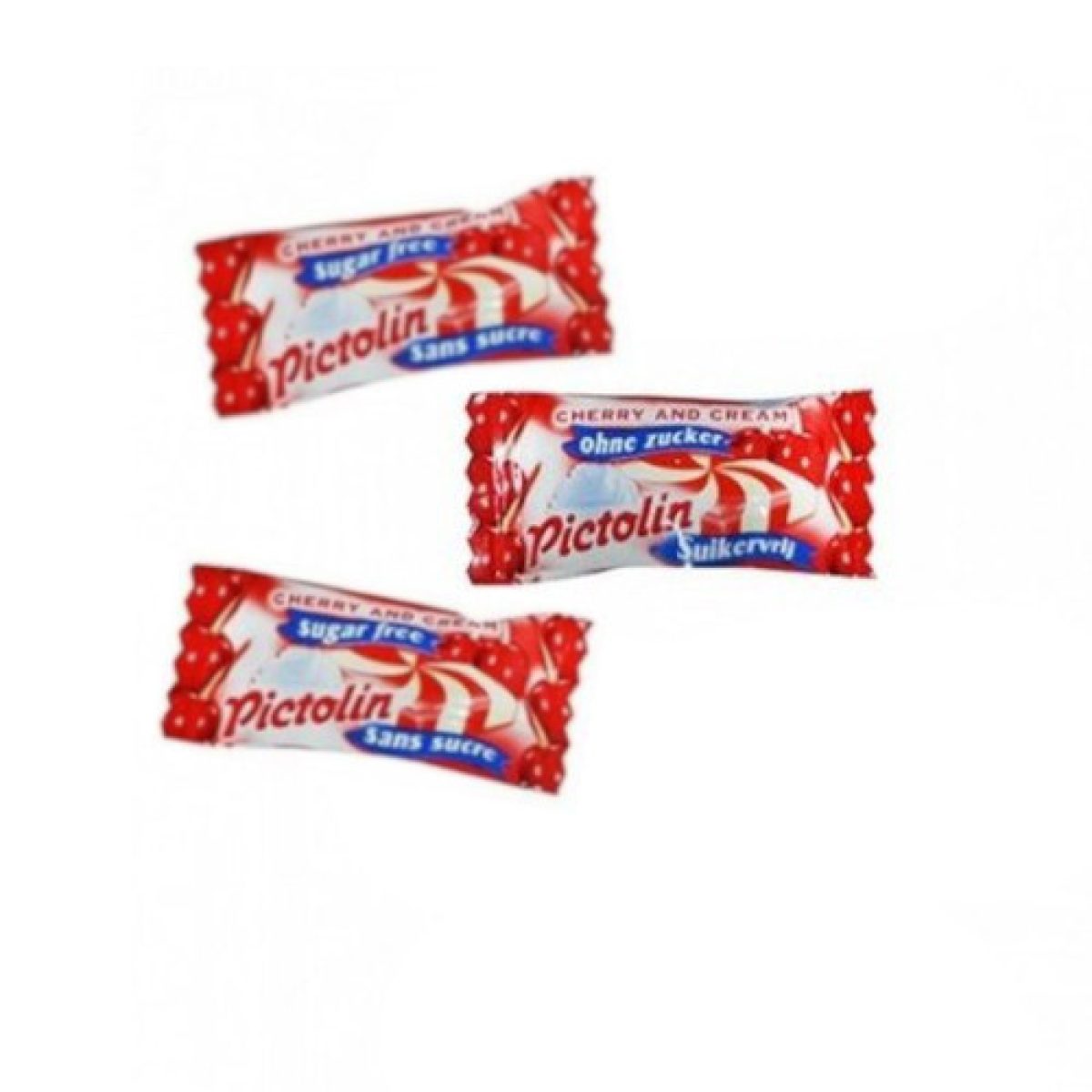 Caramelos Cereza con Nata Pictolín Sin Azúcar 800 gr