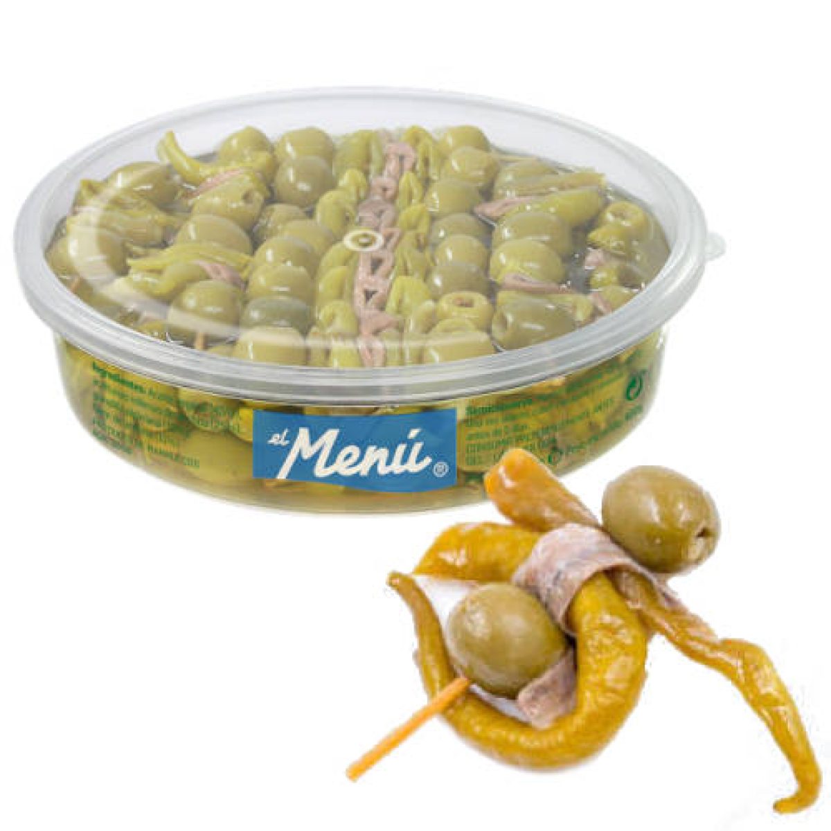 Gildas Banderillas de Anchoas en Aceite de Girasol El Menú 830 gr