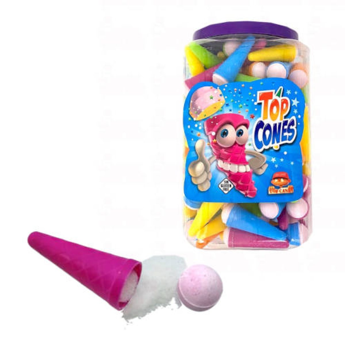 Caramelos Top Cones x150