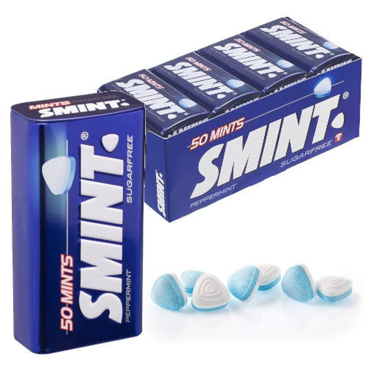 Caramelos Lata Smint Menta Sin Azúcar x12