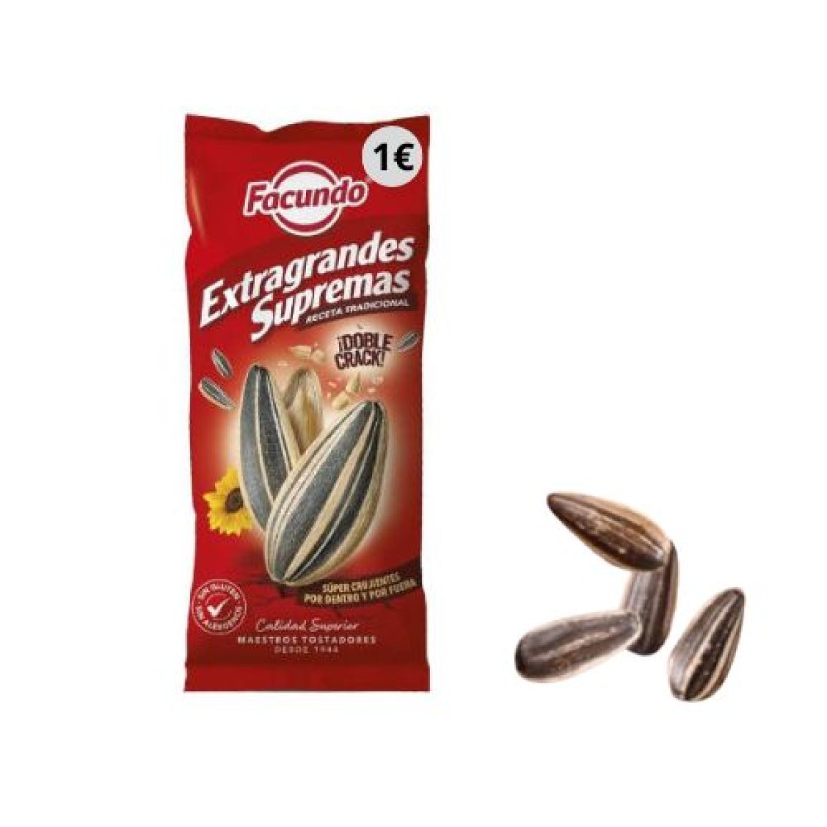 Pipas Facundo Extra Grandes Supremas Tradicional Marcadas x20