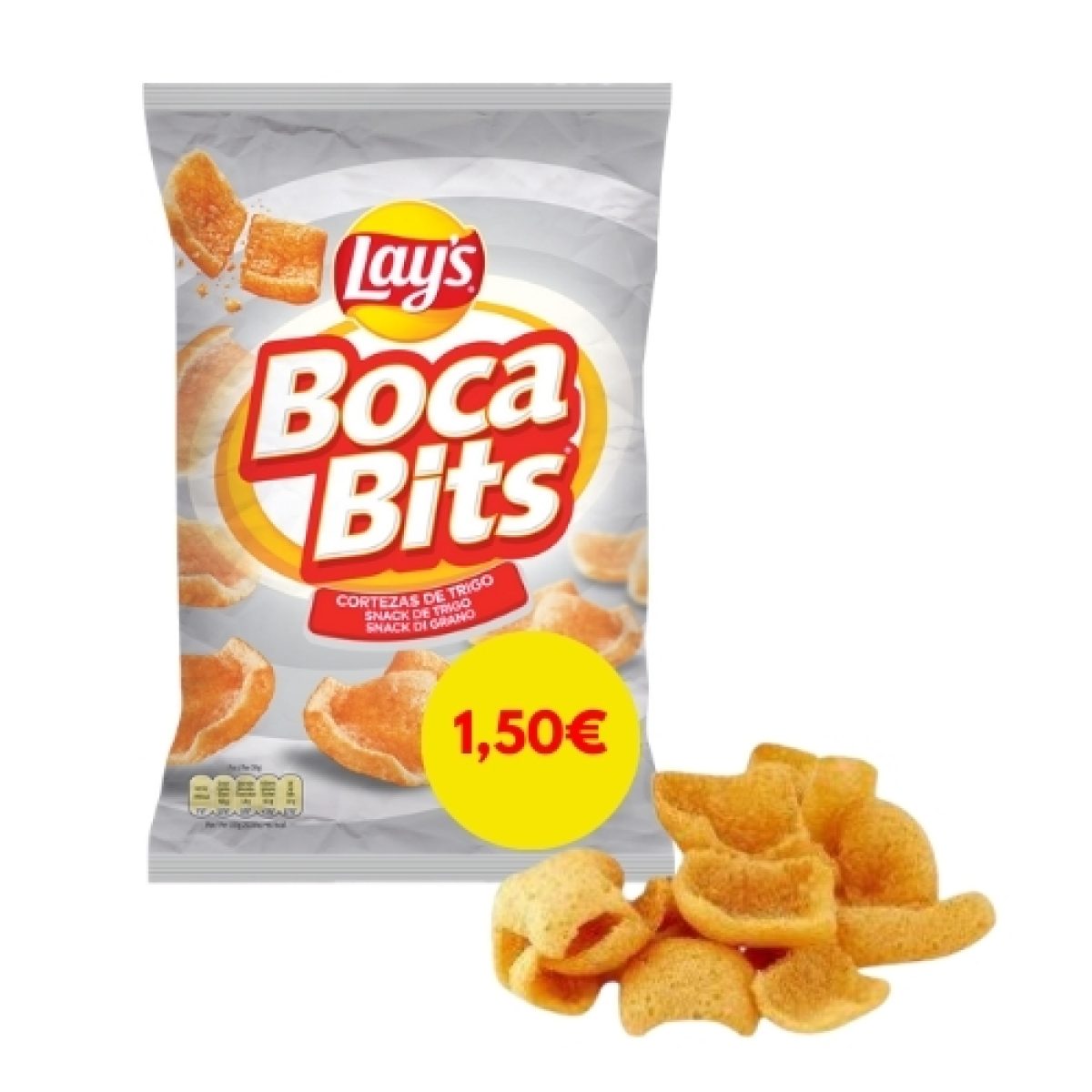 Aperitivos de Trigo Lays Boca Bits Pepsico 55gr (15ud)