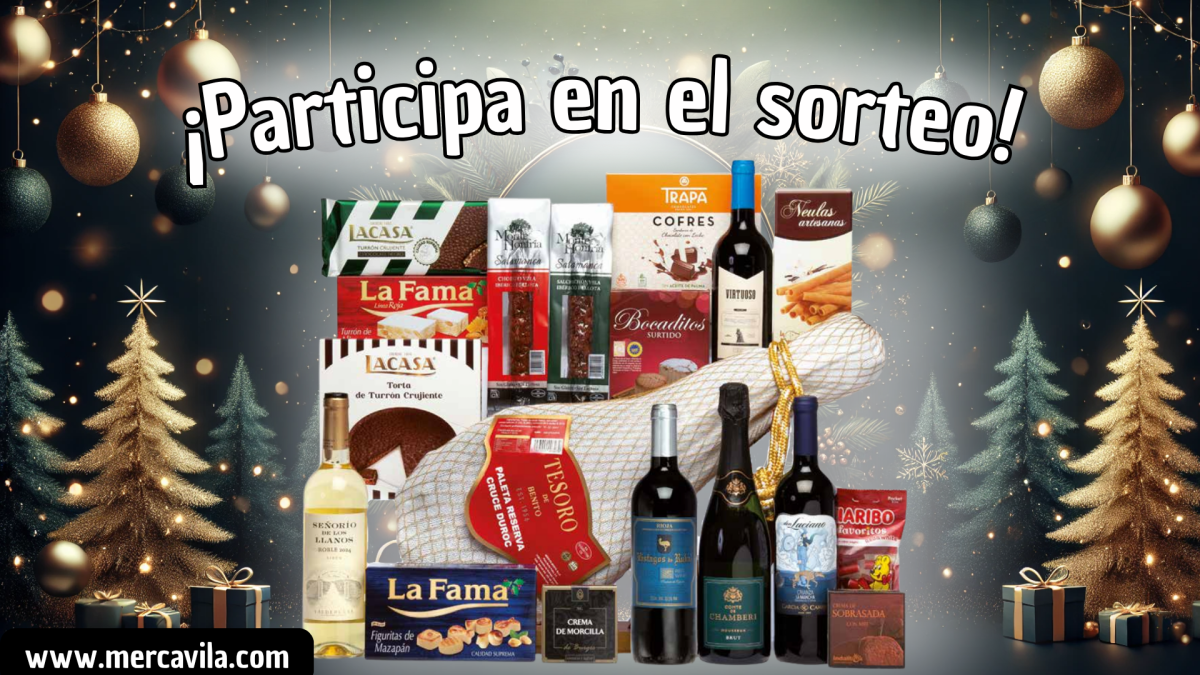 ¡Participa en nuestro sorteo navideño de una cesta con paleta!