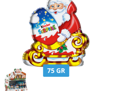 Expositor Kinder Casa de Navidad de Chocolate Avellanas (40 piezas)