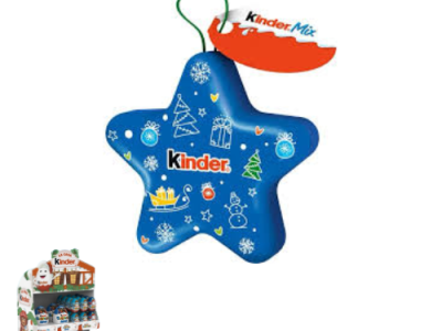 Expositor Kinder Casa de Navidad de Chocolate Avellanas (40 piezas)