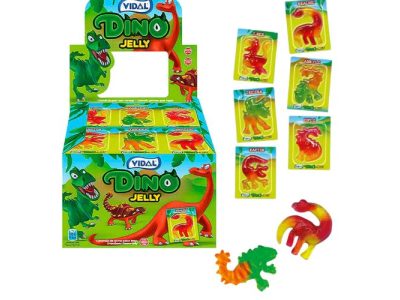 Golosinas en Forma de Dinosaurios de Sabores Golosinas Vidal x11