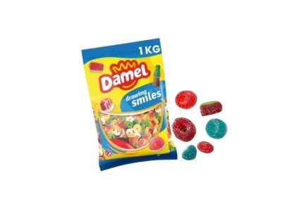Surtido de Golosinas Recubiertas de Azúcar Mini Damel 1 kg