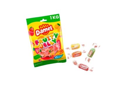 Fruity Jelly Caramelos Blanditos de Sabores Damel 1 kg 