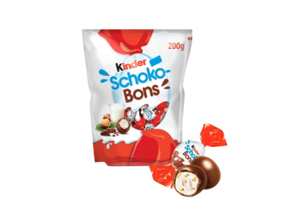 Bombones de Chocolate Kinder Schokobons Relleno de Avellanas 200gr (6ud)