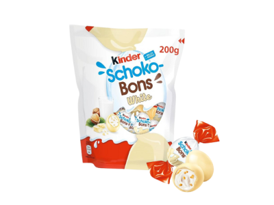 Bombones de Chocolate Blanco Kinder Schokobons 200gr (6 ud)