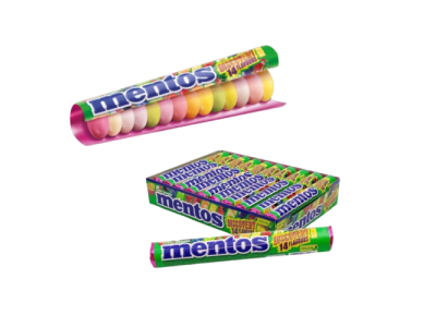 Caramelos Masticables Mentos Discovery 14 Sabores 38gr (20 ud)