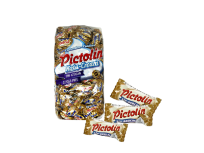 Caramelos Duros Pictolin Sabor Dulce de Leche Sin Azúcar 800 gr