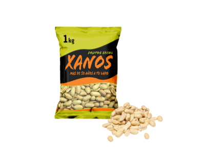 Bolsa de Cacahuetes Crudos Sin Cascara Xanos 1 kg