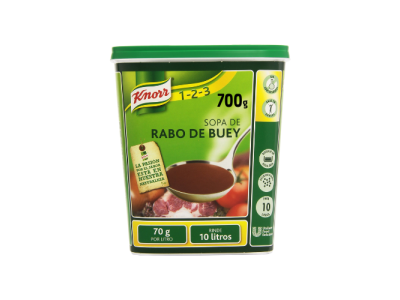 Sopa Deshidratada Sabor Rabo de Buey Knorr 700 gr