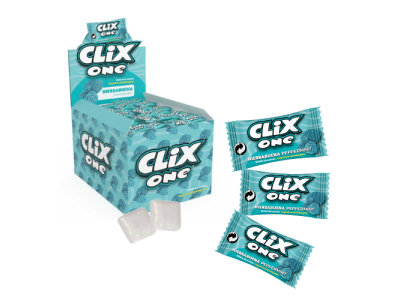 Chicles Grageas Sabor Hierbabuena Peppermint Sin Azúcar Clix (200 ud)