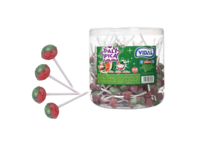 Caramelo con Palo Pali Pica Sabor Sandia Vidal (200 ud)