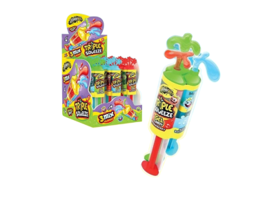 Triple Caramelo Líquido Squeeze Chuches JohnyBee (12 ud)