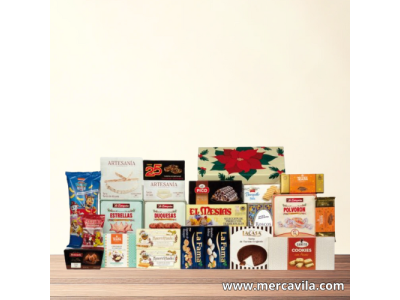 Baúl de Surtido de Dulces Navideños Lote 543