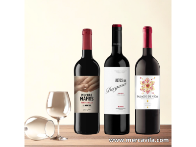 Estuche de Vino para Lotes Navideños Nº701