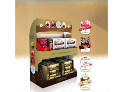 Expositor de Mini Bombones Ferrero Astucci (78 piezas)