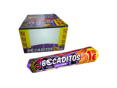 Galletas Bocaditos Rellenas de Crema Sabor Cola de Cuétara 150 gr (15 sobres)