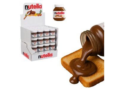 Crema de Chocolate con Sabor Avellanas Nutella Mini Tarros x64 