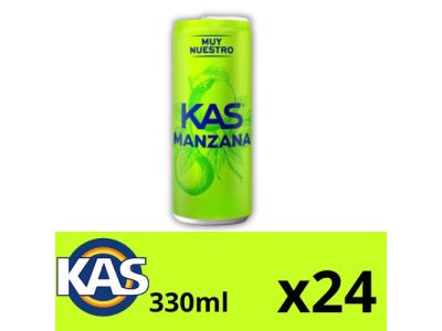 Latas de Kas Sabor Manzana Verde x24