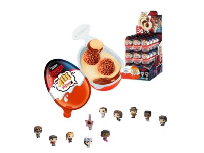 Huevos de Crema de Chocolate Kinder Joy Juguete Stranger Things 20gr (36 ud)