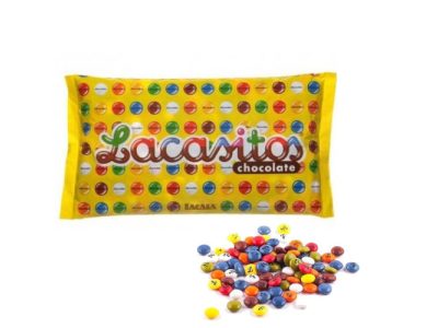 Bolsa de Lacasitos de Chocolate Recubiertos de Azúcar de Colores 1 Kg