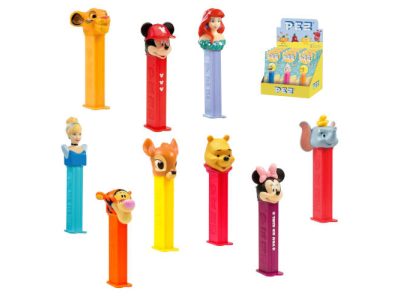Dispensadores de Plástico de Caramelos PEZ Muñeco x12