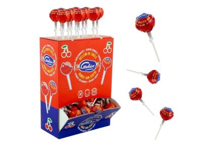 Chupa Relleno de Chicle Cereza Cerdán x100 