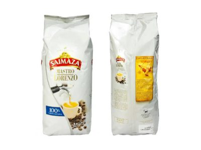 Cafe maestro lorenzo natural grano Saimaza 1 kg
