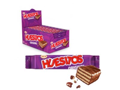 Barritas Huesitos Recubiertos de Chocolate Original x48