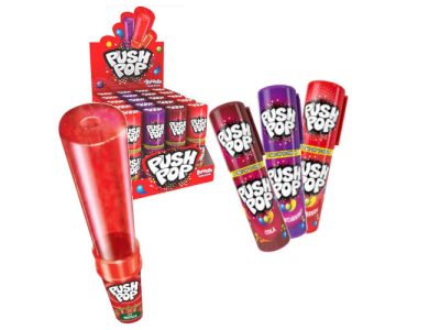 Caramelos Duros Push Pop Finger Sabores Variados x20