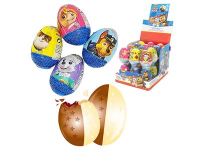 Huevos Sorpresa de Chocolate La Patrulla Canina x24