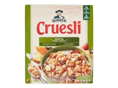 Cereales Cruesli frutas Quaker 375gr. x6 