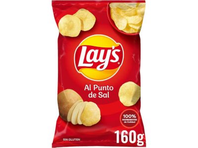 Patatas Lays sal 160gr. x10
