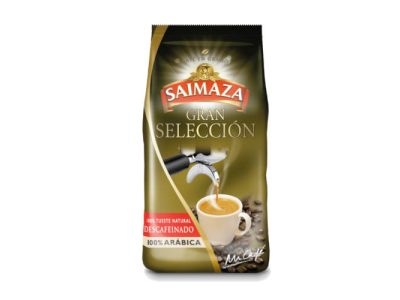 Cafe descafeinado Saimaza gran seleccion natural GRANO 500 gr x2