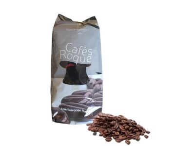 Cafe Natural en Grano Roque Hermanos Jiménez Gutiérrez 1 kg 
