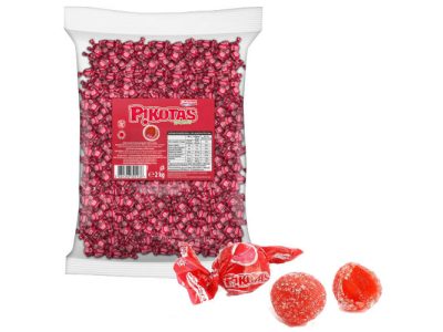 Caramelos de Cereza Pikotas Rellenos de Gelatina 2kg