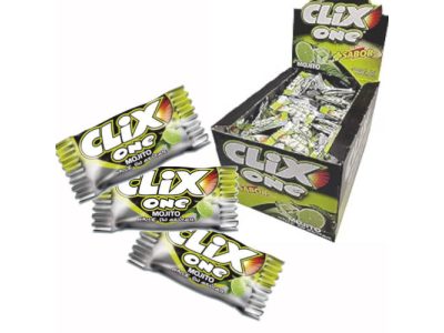 Chicles Sabor Mojito Clix sin Azúcar x200