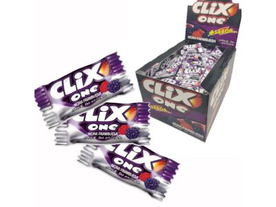 Chicles Sabor Mora Clix sin Azúcar x200