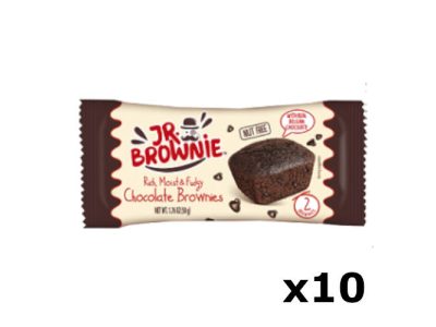Brownie de chocolate JR Brownie x10
