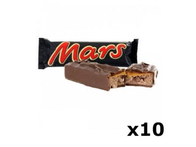 Barrita de chocolate Mars x10