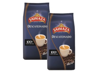 Cafe descafeinado GRANO profesional Saimaza 2x500gr