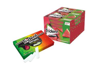 Chicle Trident Senses Sandía x12